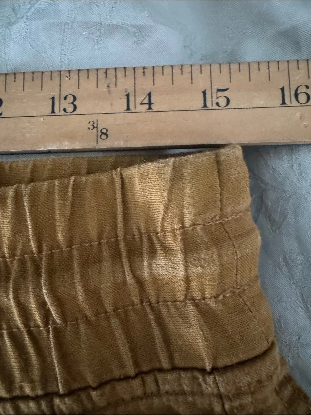 Athleta Womens Cabo Linen Jogger Elastic Waist Rust Brown Pants 4T Meas: 30x30